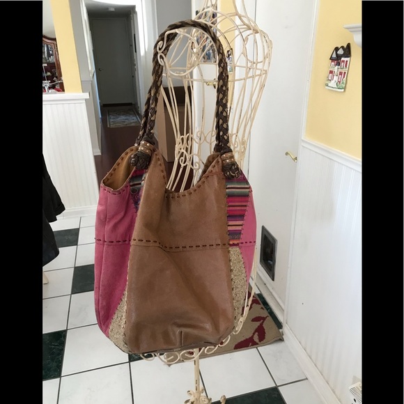 The Sak Handbags - The Sak Hippy Purse 👛 Leather in good shape